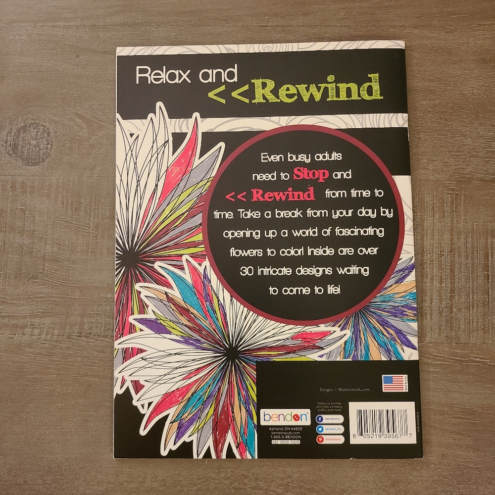 Adult Coloring Book - Picture 2 of 2
